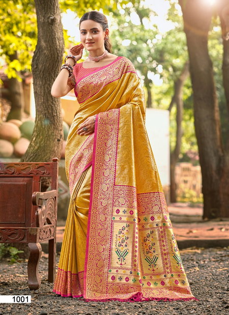 Devyani Silk Vol 6 By Bunawat Kanjivaram Silk Saree Wholesalers In Delhi
